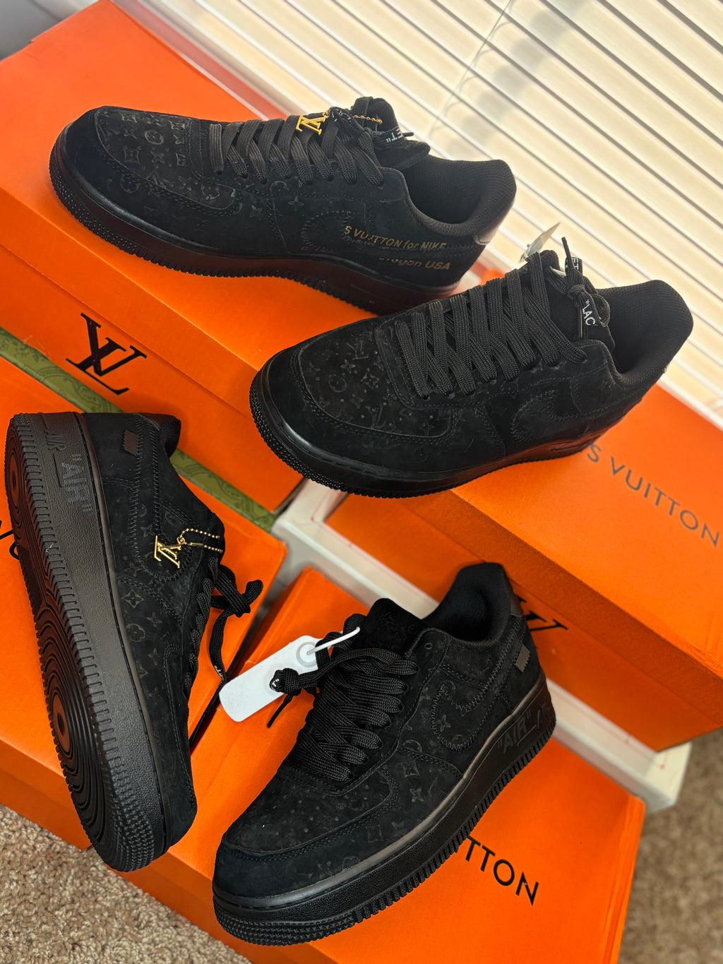 Louis Vuitton Air Force 1s